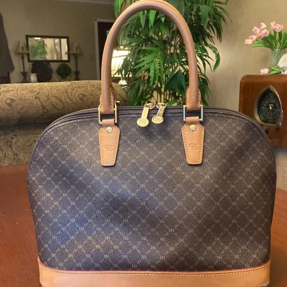 Ruining Mode Italian Lauren 32 Dome Handbag/ purse - Picture 2 of 5